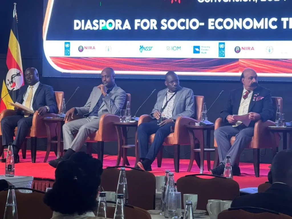 Brian Mushana Kwesiga at MOFA Diaspora Convention 2024 Munyonyo